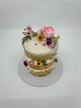 Load image into Gallery viewer, Naked Floral Cake
