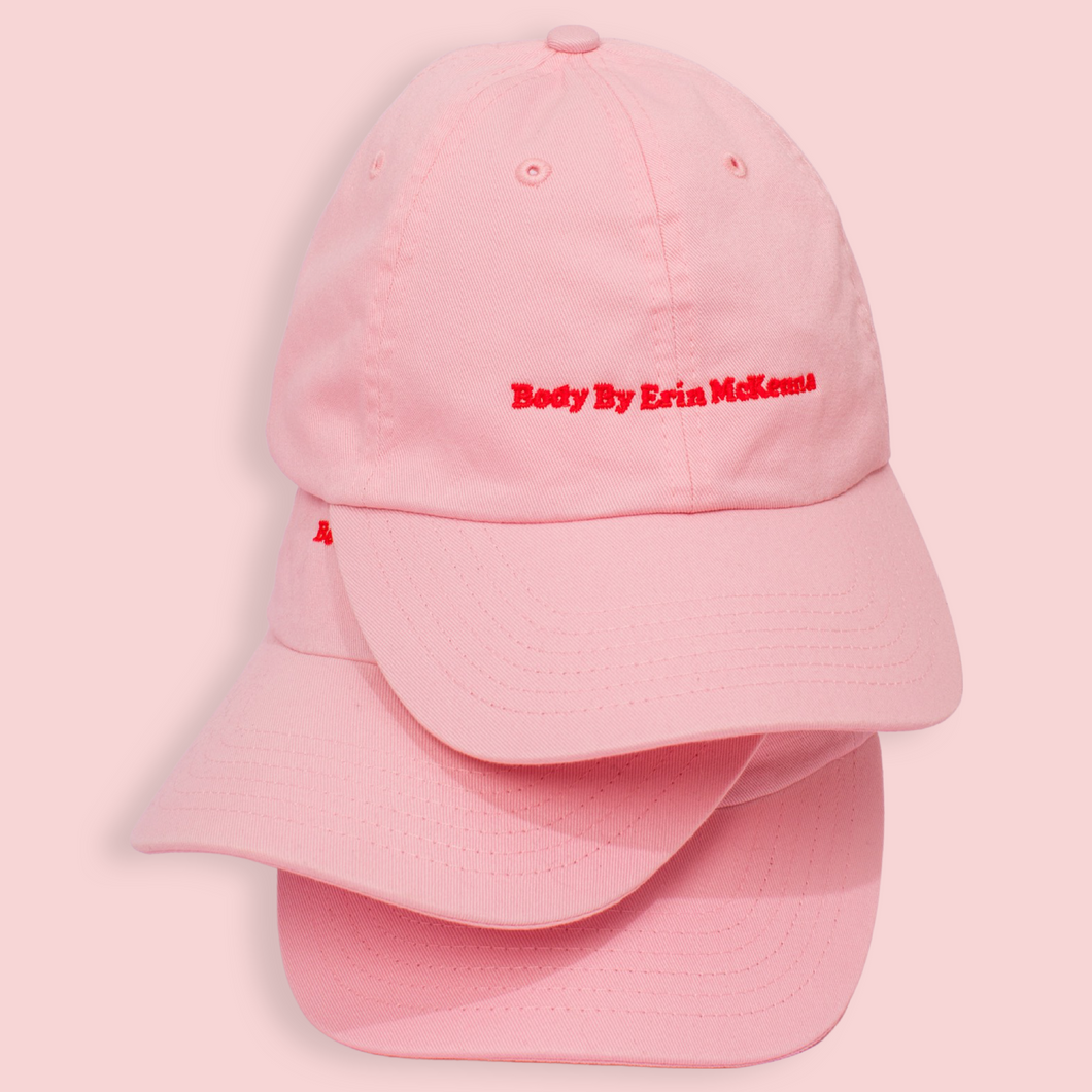 Body by Erin McKenna Pink Dad Hat